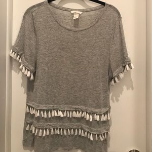 H&M tassel t-shirt!