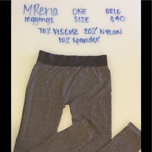 M.Rena Leggings ONESIZE ✨great condition✨slimming✨