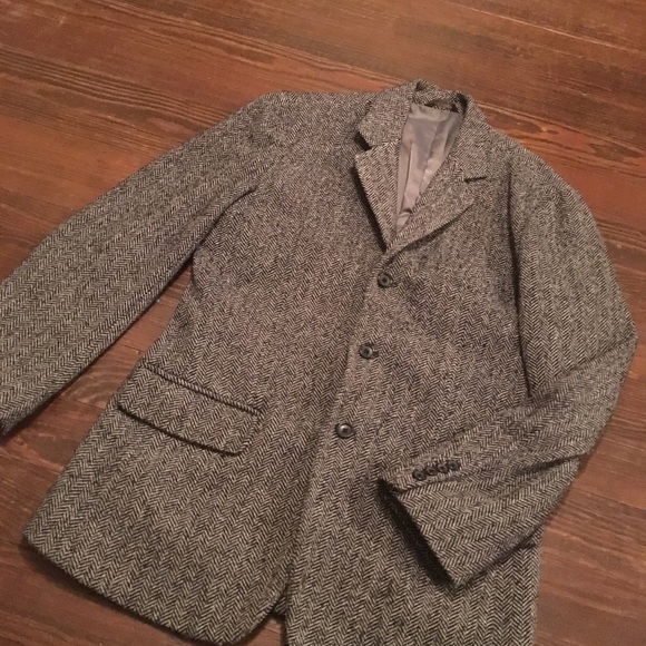 Banana Republic slim fit wool herringbone blazer - Picture 4 of 6