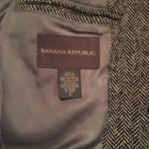Banana Republic slim fit wool herringbone blazer - Picture 6 of 6