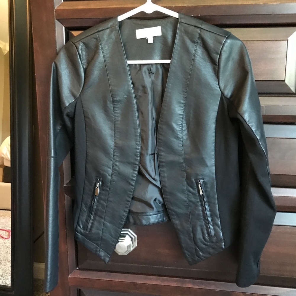 Leather jacket