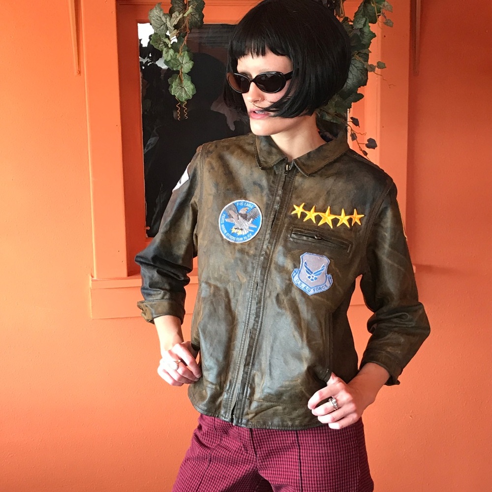 Gap Leather Jacket - image 1