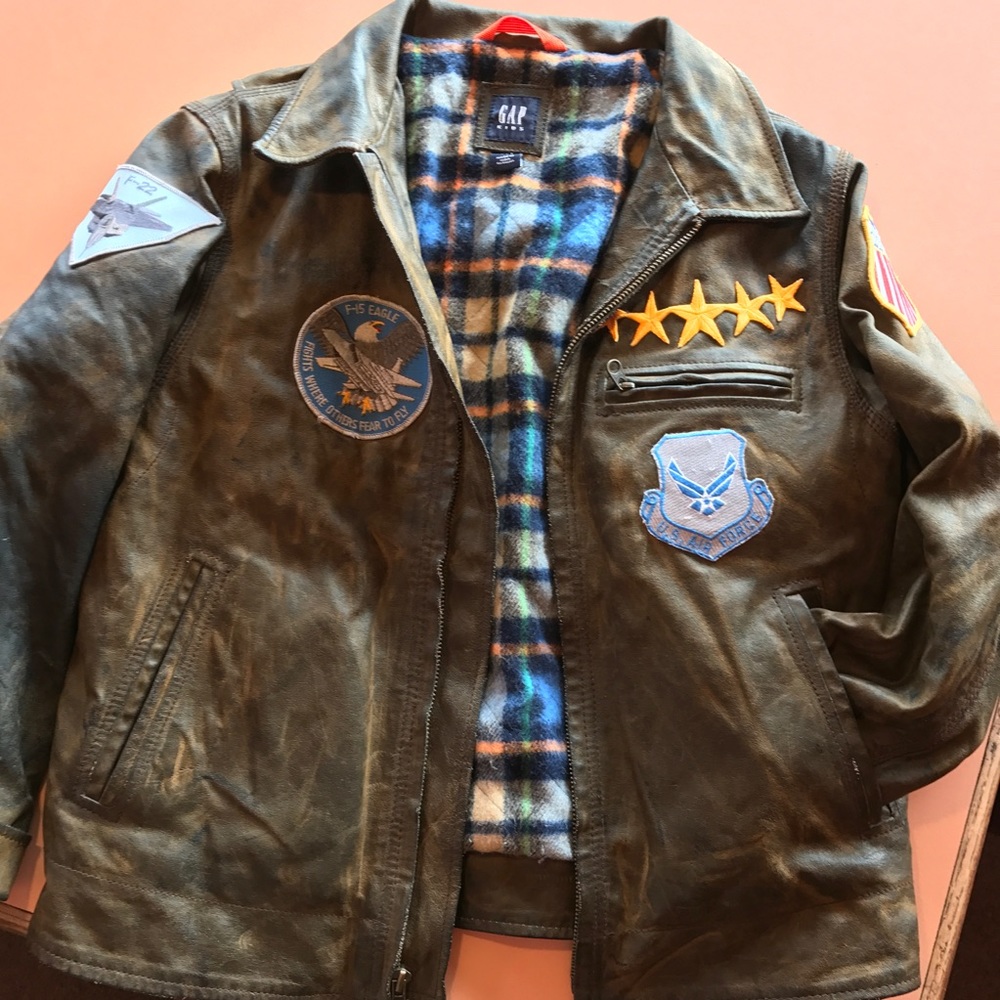 Gap Leather Jacket - image 3