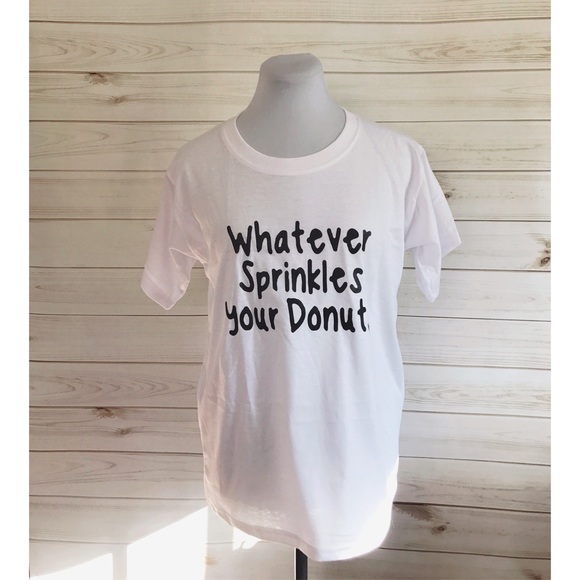 "Whatever Sprinkles Your Donuts" Tee - Picture 6 of 6