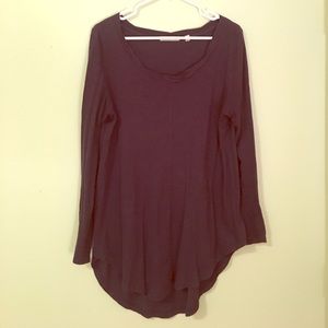 Anthropologie navy tunic