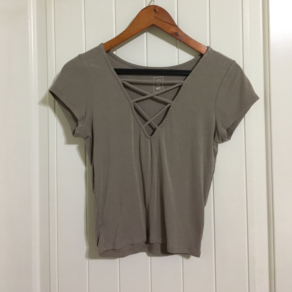 Ribbed Crop Top