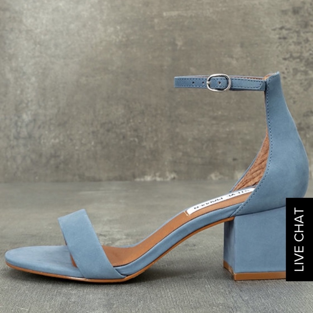 Steve Madden Irenee Heels- Blue