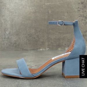Steve Madden Irenee Heels- Blue