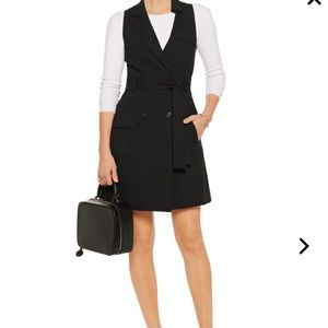 (Marissa Webb) Black Gretchen Wrap Dress NWT!