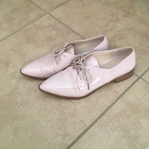 Zara - Pastel pink oxfords