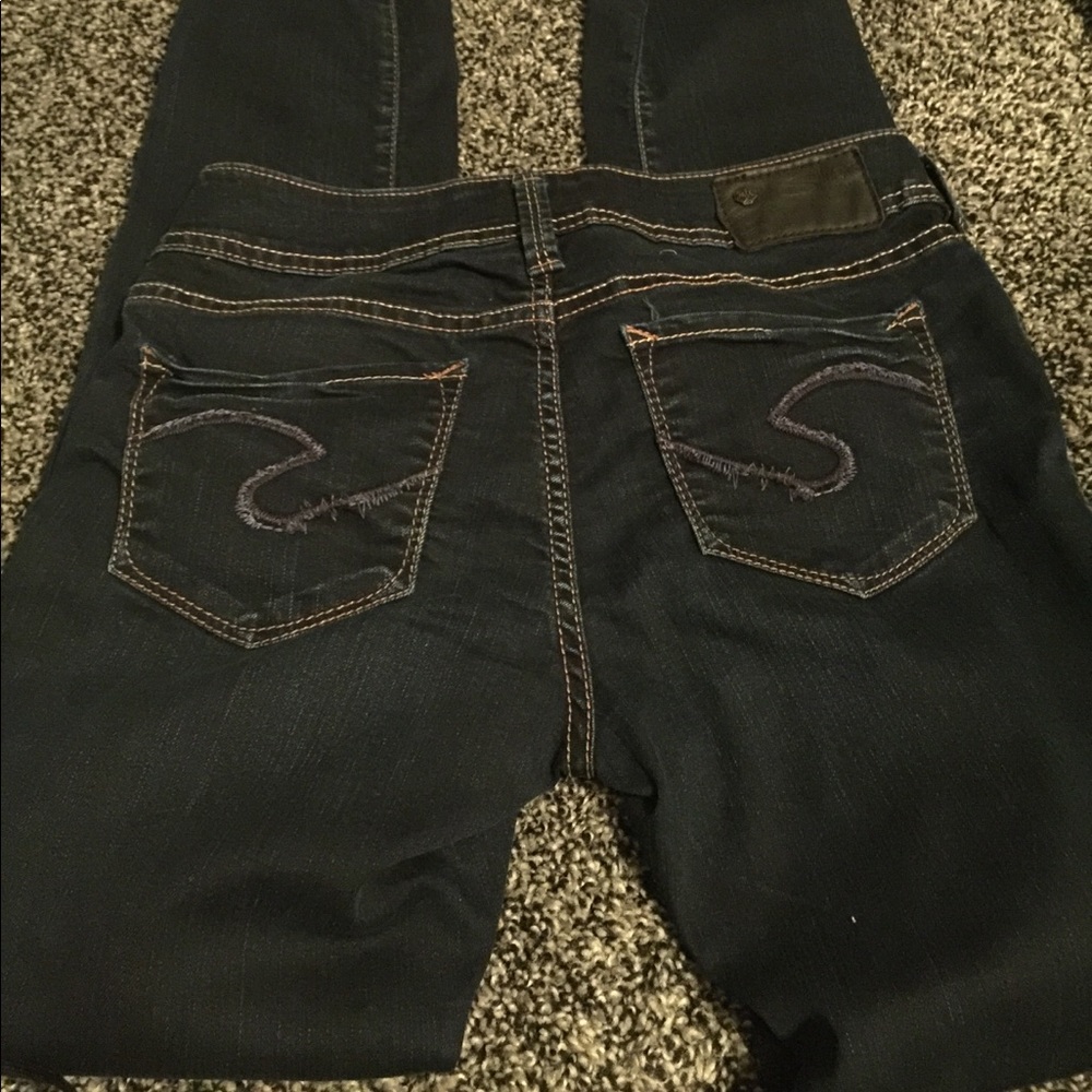 Silver jeans