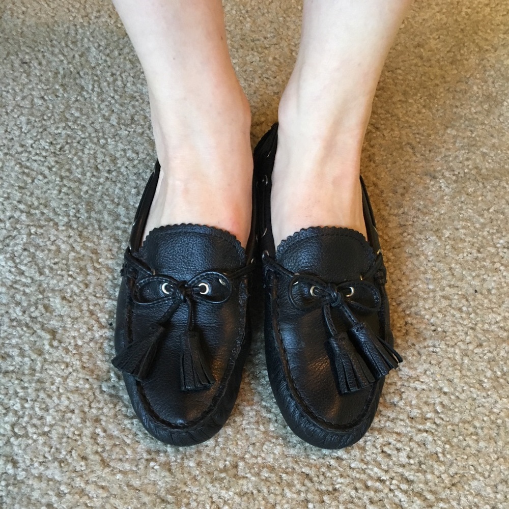 Coach Black Loafers