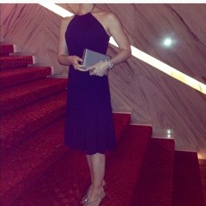 Blue dress