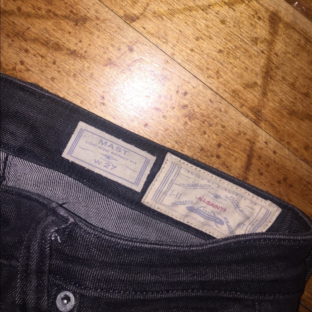 Allsaints Mast jeans sz 27