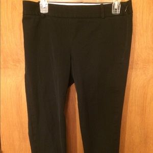 Black chino pants