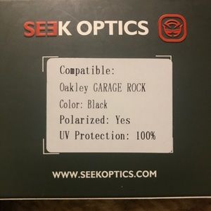 NEW POLARIZED GARAGE ROCK OAKLEY LENSES