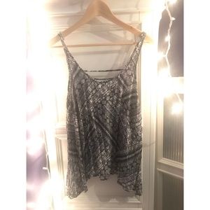 Aeropostale Tribal Print Tank Top