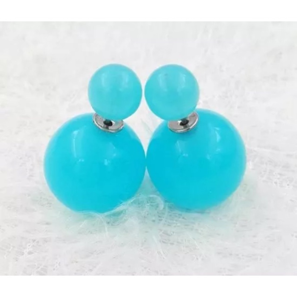 2 for $15 Adorable blue stud earrings
