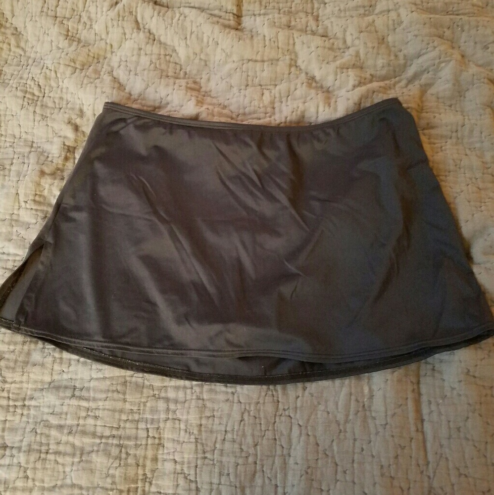 Black Swim Skirt