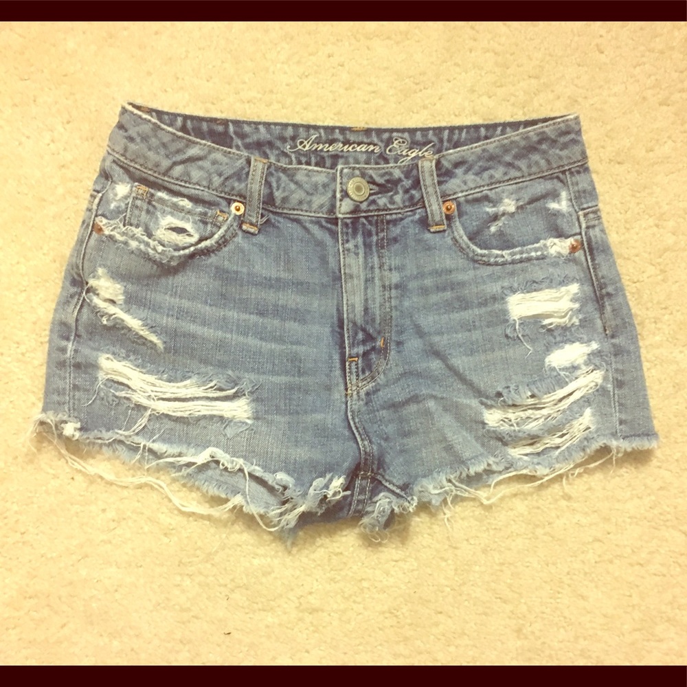 High waisted shorts