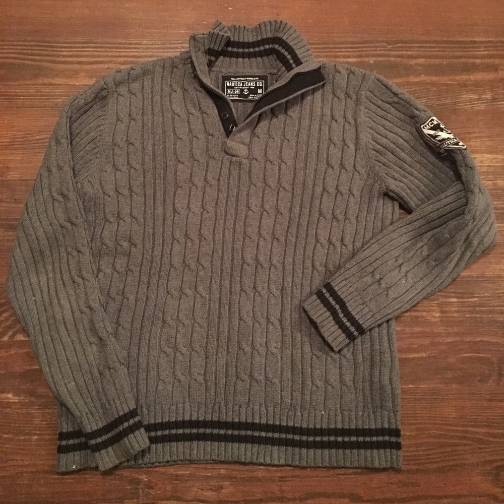 Nautica quarter-zip pullover sweater