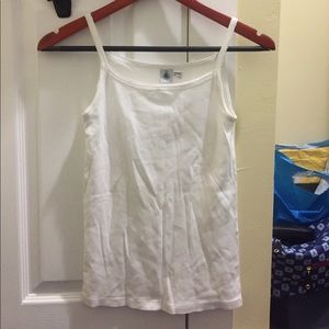 Petit Bateau White Tank Top