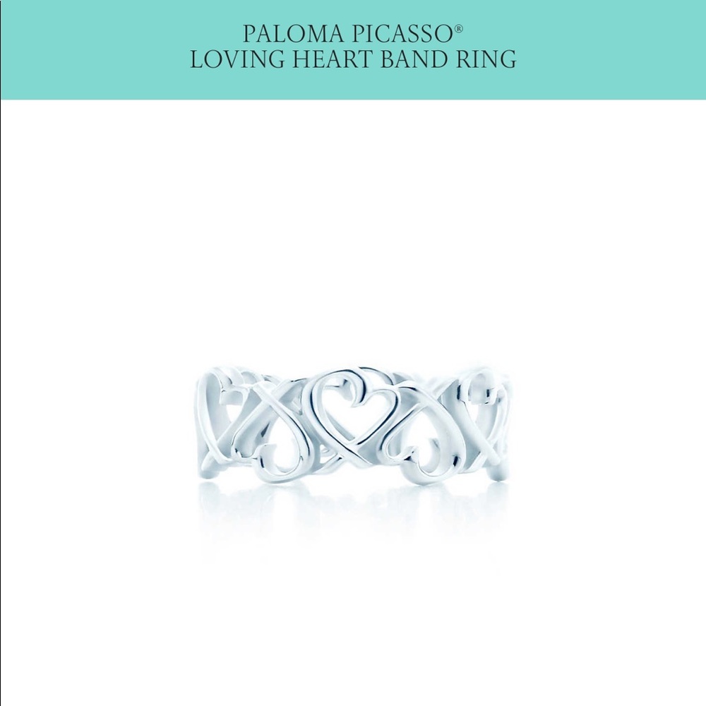 Paloma Picasso Loving Heart Band Ring