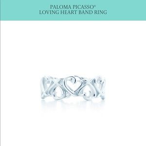 Paloma Picasso Loving Heart Band Ring