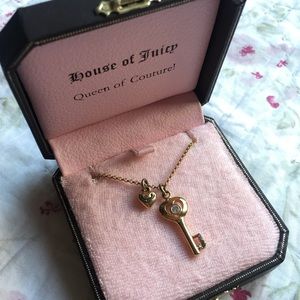 Juicy Couture Key Necklace Juicy Couture Key Necklace