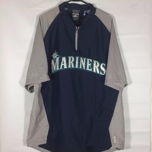 Majestic Mariners Windbreaker Short Sleeve XL
