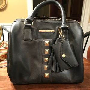 Steve Madden black satchel