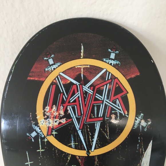 SLAYER AUTOGRAPHED SKATEBOARD SUPREME - Picture 3 of 8