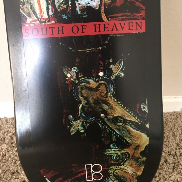 SLAYER AUTOGRAPHED SKATEBOARD SUPREME - Picture 5 of 8