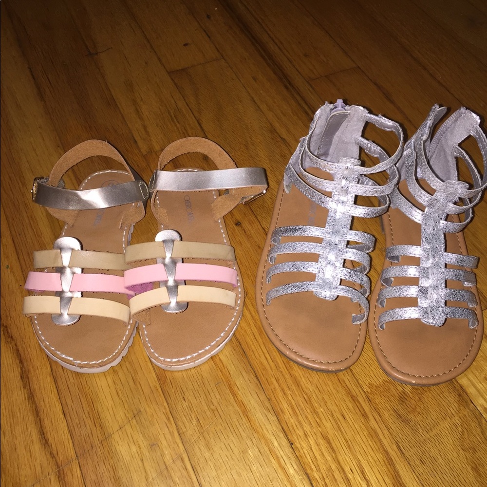Cherokee toddler sandal bundle