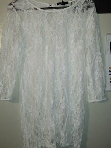 White Lacey dress