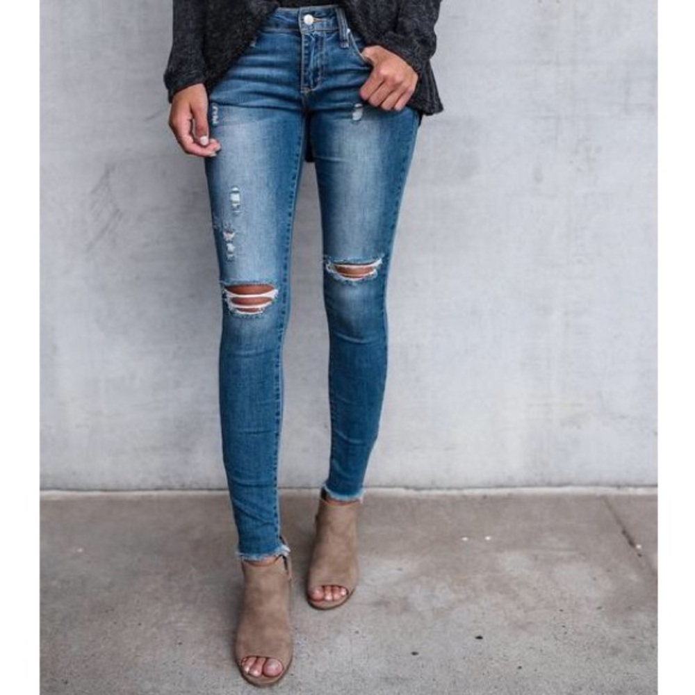 Jordan Frayed Skinnies