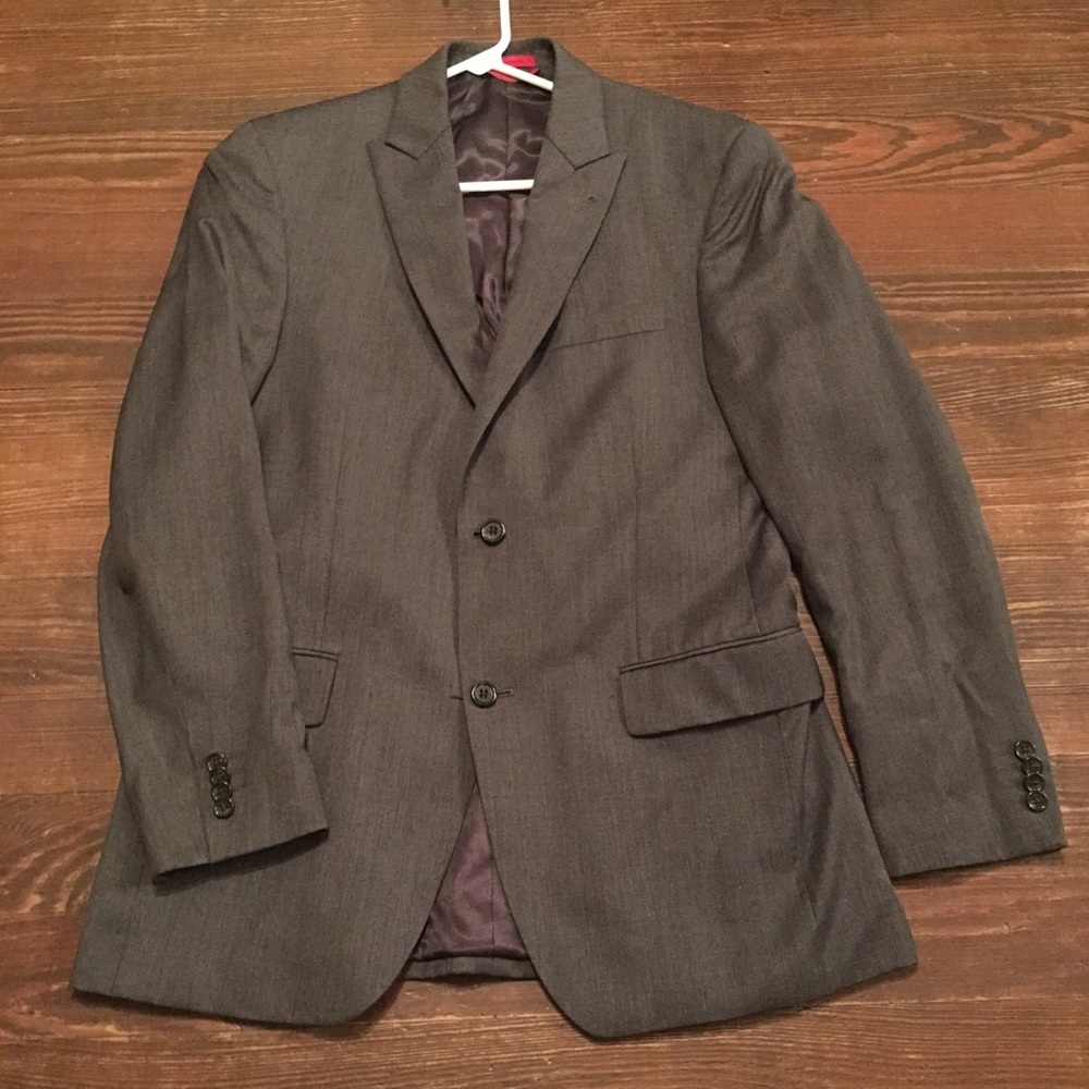 Alfani slim-fit charcoal tailored sport coat