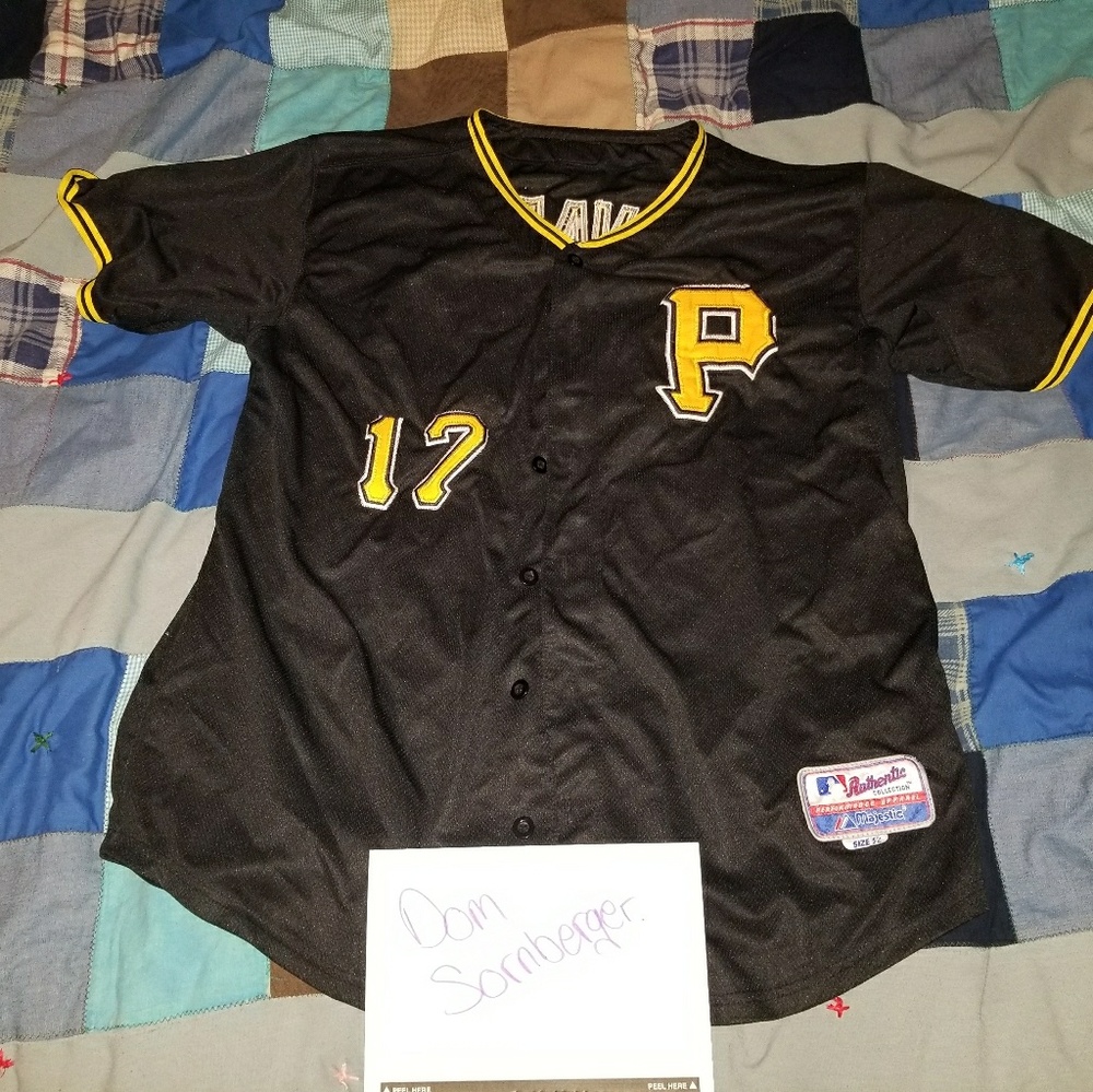 Pittsburgh Pirates Baseball Jersey. #17. Alvarez.