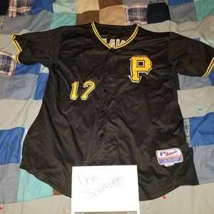 Pittsburgh Pirates Baseball Jersey. #17. Alvarez.