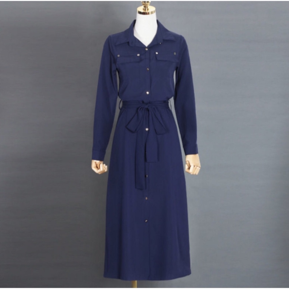 🚛 New Item-Long Sleeve Dress - Picture 4 of 6