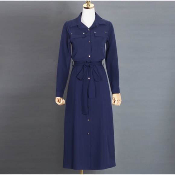 🚛 New Item-Long Sleeve Dress - Picture 4 of 6