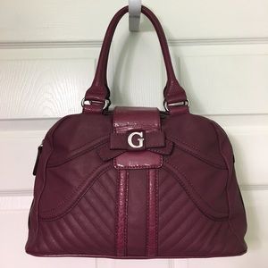 Guess Purse in Wine/Purple Color