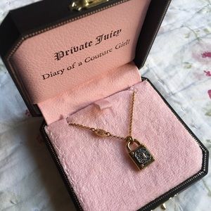 Juicy Couture Lock Necklace Juicy Couture Lock Necklace