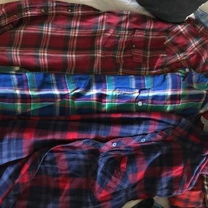 Medium flannels, different patterns!