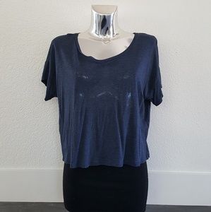 Navy Basic F21 Short Sleeve