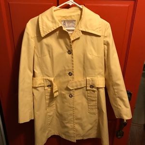 Vintage 60's or 70's Canvas London Fog Trench