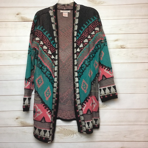 Flying Tomato Sweaters - Flying Tomato duster cardigan sweater