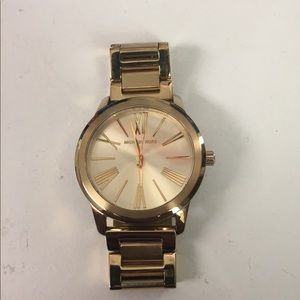 Women's Michael Kors gold watch
