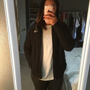 Black North Face jacket