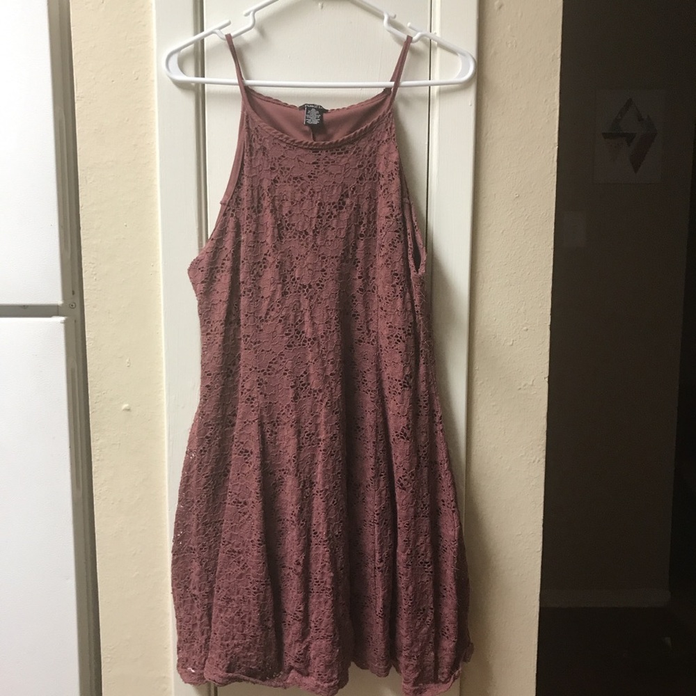 Rue 21 Pink Lace Dress